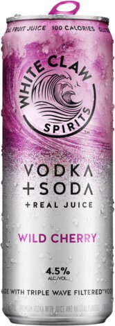 White Claw Vodka White Claw Soda Wild Sparkling Cherry