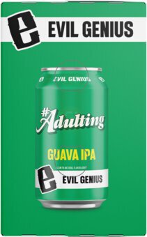 Evil Genius Adulting Guava IPA Nr