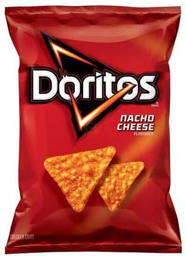 Frito Lay Doritos Nacho Cheese 1/2 Oz