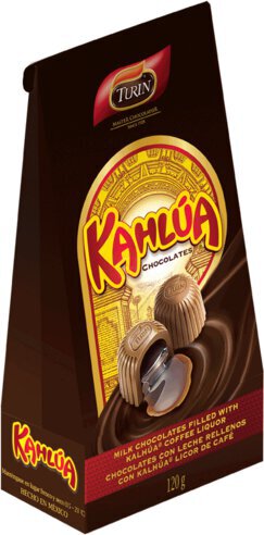 Turin Kahlua Liqueur Filled Chocolates Standup Bag