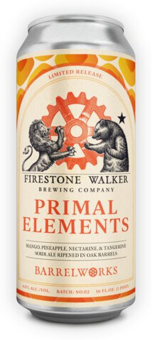 Firestone Walker Primal Elements Batch Tropical Mango Pineapple Nectarine And Tangerine Tropical Sour Wild Ale