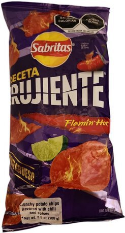 Sabritas Receta Crujiente Flamin Hot 100g