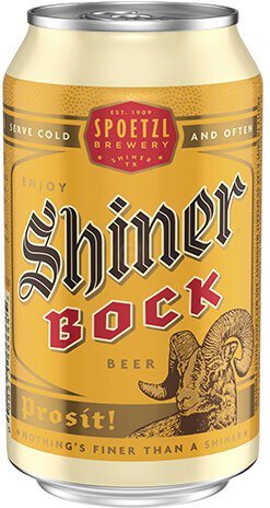 Shiner Bock Bock Texas 6 Pack Can