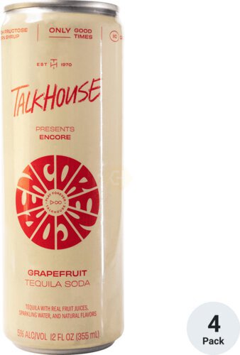 Talkhouse Grapefruit Tequila Soda
