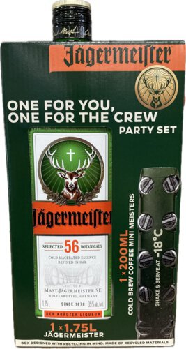 Jagermeister Liqueur W Cb Mini Mstr
