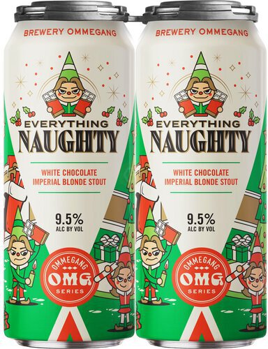 Ommegang Brewery Everything Naughty White Choc Imp Blonde Stout