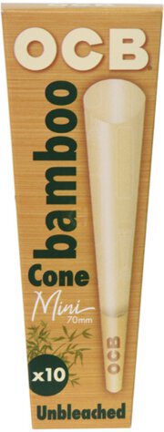 Ocb Bamboo Mini Unbleached Cones