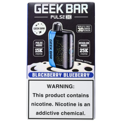 Geek Bar Pulse X Blackberry Blueberry