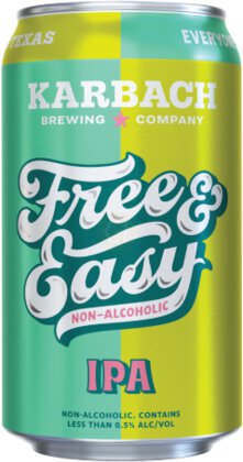 Karbach Free And Easy Non Alchol IPA