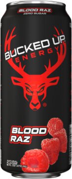 Bucked Up Energy Drink Blood Raz