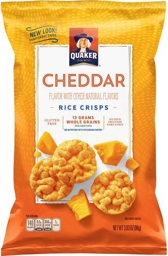 Quaker Cheddar Rice Crisps