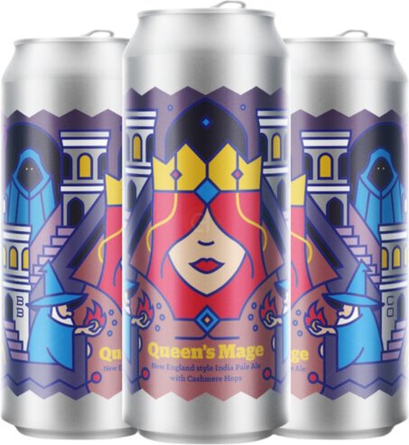Burlington Beer Co Queens Mage New England Ipa