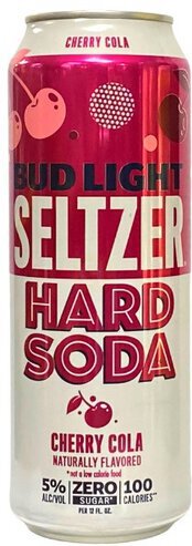 Bud Light Cherry Cola Natural Flavored Hard Soda Seltzer