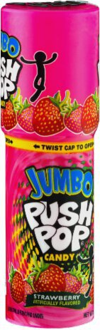 Jumbo Push Pop Candy
