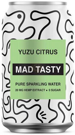 Mad Tasty Cbd Yuzu Citrus Single Can