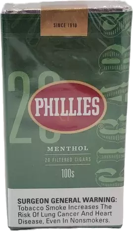 Phillies Menthol Cigars 100's