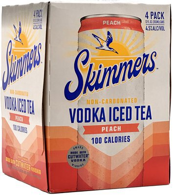 Skimmers Vodka Iced Tea Peach