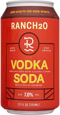 Ranch20 Vodka Soda RTD
