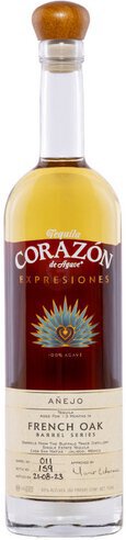 Corazon De Agave Tequila Anejo Expresiones French Oak Barrel Release