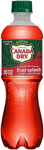 Canada Dry Fruit Splash Cherry Ginger Ale