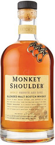 Monkey Shoulder Blended Malt Scotch Whisky