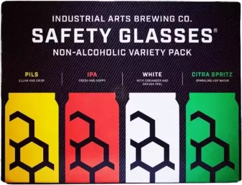 Industrial Arts Brewing Company Safety Glasses Variety Pack N A 120z