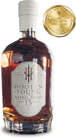 Hooten & Young American Whiskey Years Old Barrel Proof