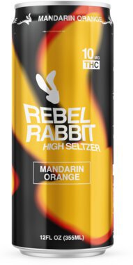 Rebel Rabbit High Selzter 10mg Mandarin Orange