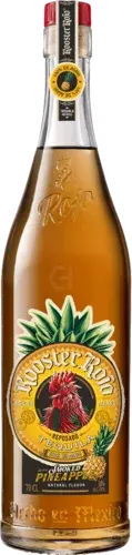 Rooster Rojo Anejo Tequila With Smoked Pineapple 100 De Agave Mexico