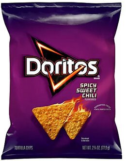 Doritos Spicy Sweet Chili Tortilla Chips Bag