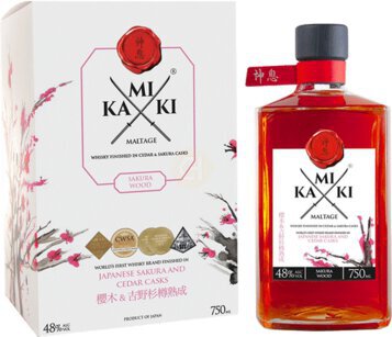 Kamiki Whisky Finished In Japanese Sakura And Cedar Casks Japan