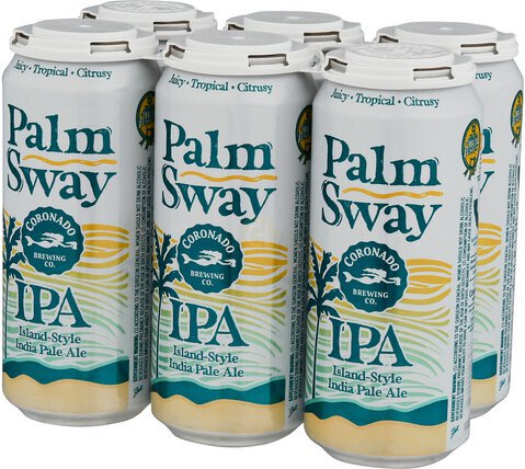 Coronado Palm Sway IPA Gabf Gold 6/16 Oz Can