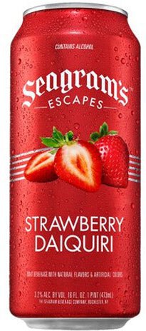 Seagrams Escapes Strawberry Daiquiri 4 Pack Cans