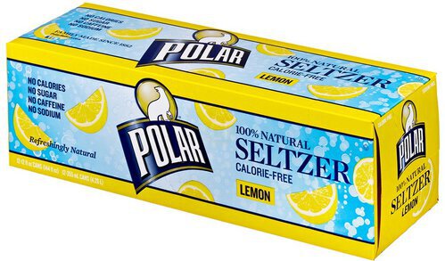Polar Seltzer Lemon
