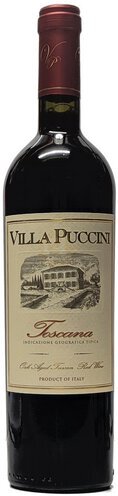 Villa Puccini Super Tuscan Red