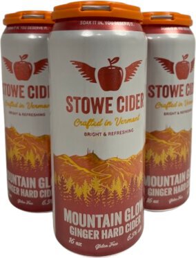 Stowe Cider Mtn Glow Ginger Lemon Orange Cn
