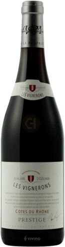 Saint Hilaire D'ozilhan Les Vignerons Cotes du Rhone Red