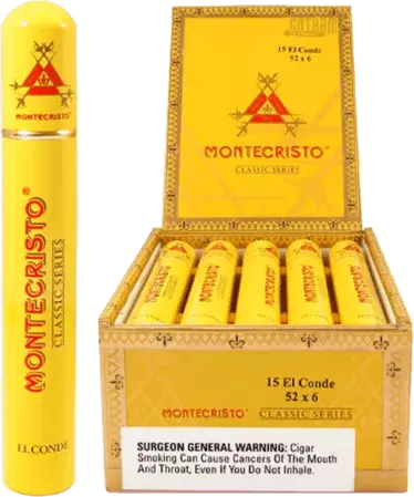 Montecristo Classic Series El Conde Toro Tubo Single Stick