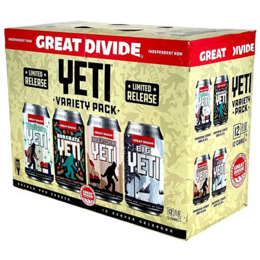 Great Divide Yeti Variety Pack 12OZ - Green's Beverages Warehouse
