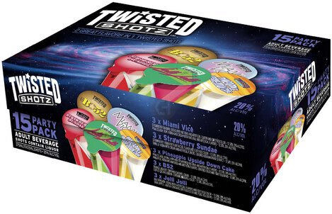 Twisted Shotz Rainbow Party Pack
