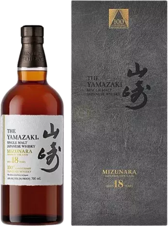 The Yamazaki Mizunara Oak 100th Anniversary Year Single Malt Whisky