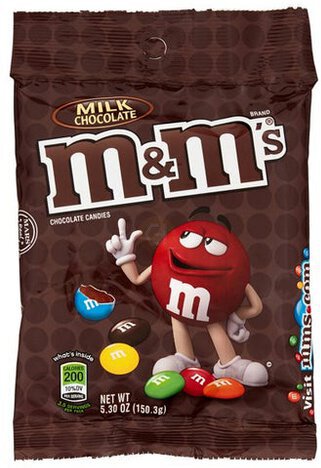 M & M Milk Chocolate Peg