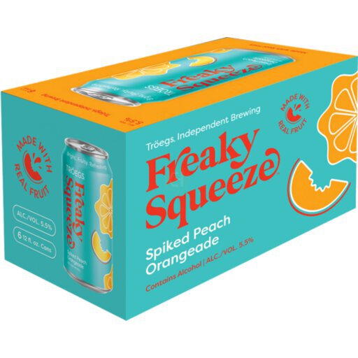 Troegs Freaky Squeeze Spiked Peach Orangeade 12OZ - Beer, Homebrew
