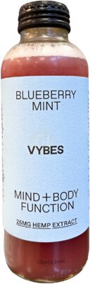 Vybes 15mg CBD Beverage Blueberry Mint