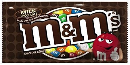 M & M Milk Chocolate Sgl