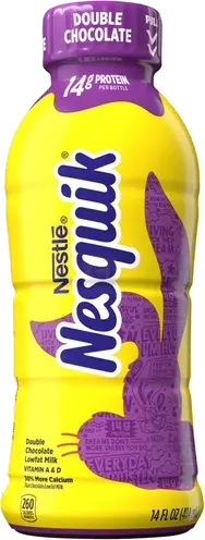 Nesquik Double Chocolate Low Fat Milk