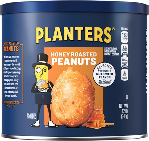 Planters Honey Roasted Peanuts