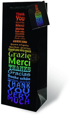 Wrap Art Gift Bag Thank You