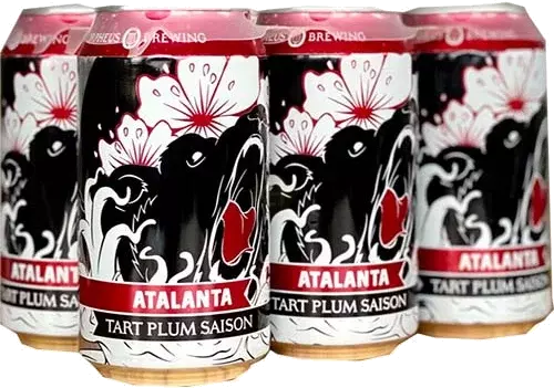 Orpheus Brewing Atlanta Tart Plum Saison 6 Pack Cans