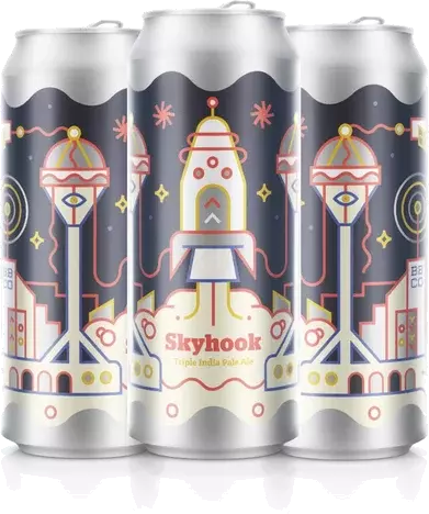 Burlington Beer Company Sky Hook Triple IPA 4 Pack